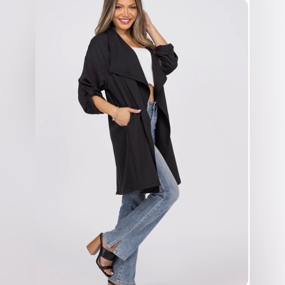 Black NWOT You Look Good Too Me Jacket by White Birch Black Label Size Small - Picture 4 of 10